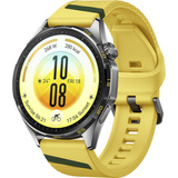 Huawei Watch GT7 46mm (Atum-B39FY), Smartwatch gelb, gelbes Fluorelastomer-Armband