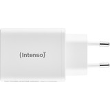 Intenso Power Adapter W65ACC GaN, Ladegerät weiß, 65Watt 