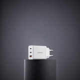 Intenso Power Adapter W65ACC GaN, Ladegerät weiß, 65Watt 