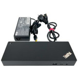 Lenovo Thunderbolt 3 Dock Gen 2 Generalüberholt, Dockingstation schwarz, HDMI, DisplayPort, USB, Thunderbolt 3