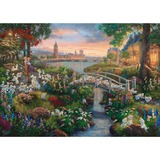 Schmidt Spiele Thomas Kinkade Studios: Painter of Light - Disney 101 Dalmatiner, Puzzle 1000 Teile