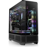 Thermaltake View 600 TG Black, Big-Tower-Gehäuse schwarz, Tempered Glass