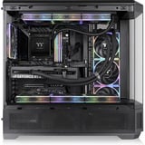 Thermaltake View 600 TG Black, Big-Tower-Gehäuse schwarz, Tempered Glass