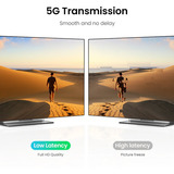 UGREEN CM506 Wireless HDMI Extender, HDMI Verlängerung silber, 50m Reichweite