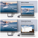 UGREEN CM506 Wireless HDMI Extender, HDMI Verlängerung silber, 50m Reichweite