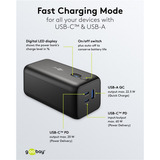 goobay Laptop-Powerbank 20.000 mAh mit Power Delivery schwarz
