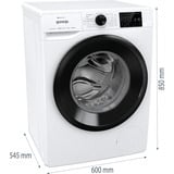 gorenje WPNEI84A1TS , Waschmaschine weiß/schwarz