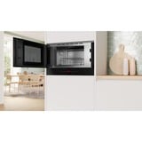 Bosch BEL7321B1 Serie 8, Mikrowelle schwarz, mit Grillfunktion