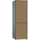 Bosch KVN39ICEA Serie | 4, Kühl-/Gefrierkombination hellbraun/grau, Vario Style (austauschbare Farbfronten)