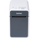 Brother TD-2125N, Etikettendrucker weiß/grau