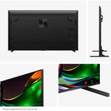 Hisense 100UR8DS RGB MiniLED, LED-Fernseher 253 cm (100 Zoll), schwarz/dunkelgrau, UltraHD/4K, Hi-View AI Engine RGB, 180Hz Panel