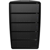 ICY BOX Heart RAID 3705 IB-RD3705-CU3, RAID-Gehäuse schwarz, 5-Bay RAID-System