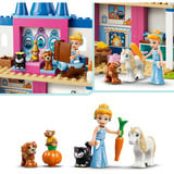 LEGO 43283 Disney Princess Cinderellas Tierpalast, Konstruktionsspielzeug 