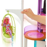 Mattel Barbie Malibu Ferien-Haus mit Möbeln & Zubehör, Puppenhaus 