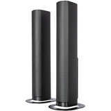 Medion Life P61450 2.1 Soundbar schwarz, Funk-Subwoofer, Stereo-Standlautsprecher Option
