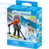 PLAYMOBIL 71741 My Life Wanderer mit Bernhardiner, Konstruktionsspielzeug 