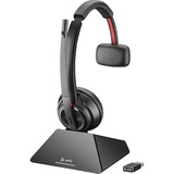 Plantronics Savi 8210 UC, Headset schwarz, USB-A