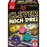 Schmidt Spiele Clever hoch Drei, Würfelspiel 