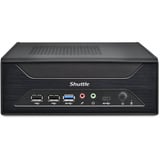 Shuttle XH810 Bundle inkl. 8 GB DDR5-RAM, Barebone schwarz, ohne Betriebssystem