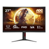 AOC AGON C27G4Z2, Gaming-Monitor 68.5 cm (27 Zoll), schwarz (matt), FullHD, Fast-VA, HDMI, DP, 240Hz Panel