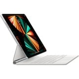 Apple Magic Keyboard für 12,9" iPad Pro (6. Generation), Tastatur weiß, US-Layout, Scherenmechanik