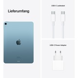 Apple iPad Air 256GB, Tablet-PC blau, Gen 5 / 2022