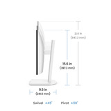 BenQ GW2790TC, LED-Monitor 68.6 cm (27 Zoll), weiß, FullHD, IPS, HDMI, DP, USB-C