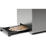Bosch Home Kompakt-Toaster DesignLine TAT5P425DE grau/schwarz, 970 Watt, für 2 Scheiben Toast