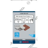 Bosch PRO Socket Core Cutter dry Diamant-Steckdosen-Bohrkrone, Ø 68mm, Bohrer M16