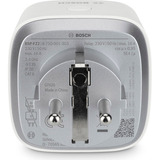Bosch Smart Home Zwischenstecker Kompakt [+], Schaltsteckdose weiß, 4er Pack