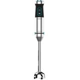 Cecotec Stabmixer Power TitanBlack 1500 XL, mit Zubehörset edelstahl/schwarz, 1.500 Watt, mit Zerkleinerer, Spiralschneider, Kartoffelstampfer, Schneebesen