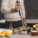 Cecotec Stabmixer Power TitanBlack 1500 XL, mit Zubehörset edelstahl/schwarz, 1.500 Watt, mit Zerkleinerer, Spiralschneider, Kartoffelstampfer, Schneebesen