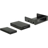 DeLOCK 3.5″ / 5.25″ Wechselrahmen für 2.5″ SATA Festplatten und SSDs 