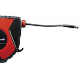 EINHELL Automatische Druckluft-Schlauchtrommel TC-PH 150 schwarz/rot, 15 Meter Druckluftschlauch + 1,5 Meter Anschluss
