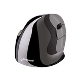 Evoluent VerticalMouse D Wireless, Maus schwarz/silber, Medium, RH