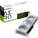 GIGABYTE GeForce RTX 5060 Ti AERO OC 8G, Grafikkarte DLSS 4, 3x DisplayPort, 1x HDMI 2.1