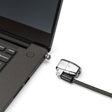 Kensington ClickSafe 2.0 Universelles 3-in-1 Laptopschloss (Single Keyed) schwarz