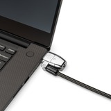Kensington ClickSafe 2.0 Universelles 3-in-1 Laptopschloss (Single Keyed) schwarz