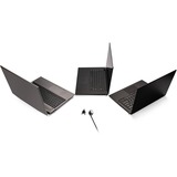 Kensington ClickSafe 2.0 Universelles 3-in-1 Laptopschloss (Single Keyed) schwarz