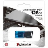 Kingston DataTraveler 80 M 128 GB, USB-Stick USB-C 3.2 Gen 1