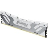 Kingston FURY CU-DIMM 24 GB DDR5-8400, Arbeitsspeicher silber/weiß, KF584CU40RW-24, FURY Renegade, INTEL XMP
