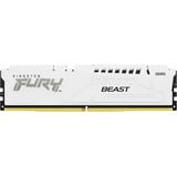 Kingston FURY DIMM 16 GB DDR5-6000, Arbeitsspeicher weiß, KF560C36BWE2-16, Beast, AMD EXPO