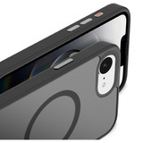 Nevox StyleShell Invisio, Handyhülle schwarz, iPhone 16e, kompatibel mit MagSafe