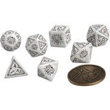 Pegasus The Witcher Dice Set: Geralt - The White Wolf, Würfel 