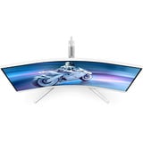 Philips Evnia 34M2C5501A, Gaming-Monitor 86.4 cm (34 Zoll), weiß, WQHD, VA, Curved, Ambiglow, Dynamic Lighting, USB-Hub, 180Hz Panel