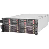 SilverStone SST-RM43-324-RS, Rack, Server-Gehäuse schwarz/rot, 4 Höheneinheiten