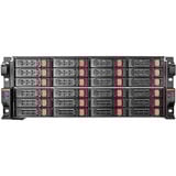 SilverStone SST-RM43-324-RS, Rack, Server-Gehäuse schwarz/rot, 4 Höheneinheiten