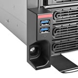 SilverStone SST-RM43-324-RS, Rack, Server-Gehäuse schwarz/rot, 4 Höheneinheiten