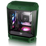 Thermaltake CT120 EX Reverse ARGB Sync PC Cooling Fan Racing Green, Gehäuselüfter grün, 3er-Pack, 120 mm