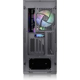 Thermaltake Divider 370 TG ARGB, Tower-Gehäuse schwarz, Tempered Glass